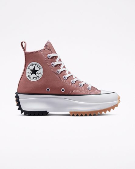 Zapatos Plataforma Converse Run Star Hike Seasonal Color Altas Mujer Rosas Negras Blancas | PE L728PW